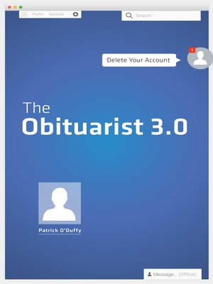 cover image of The Obituarist 3